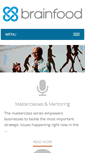 Mobile Screenshot of brainfoodextra.com